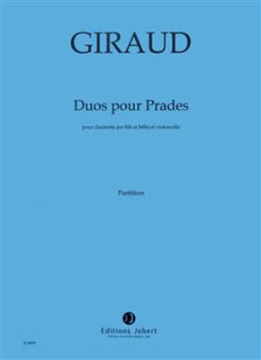 Suzanne Giraud: Duos pour Prades: Clarinette et Accomp.