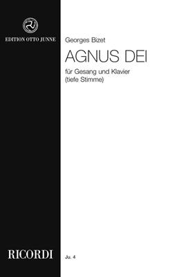 Georges Bizet: Agnus Dei: Chant et Piano