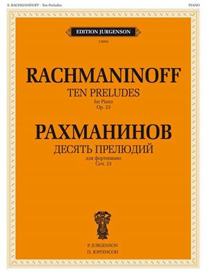 Sergei Rachmaninov: 10 Preludes, Op. 23: Solo de Piano