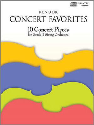 Kendor Concert Favorites - Optional Piano: Cordes (Ensemble)