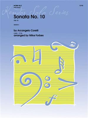 Arcangelo Corelli: Sonata No. 10 Op. 5: (Arr. Mike Forbes): Cor Français et Accomp.