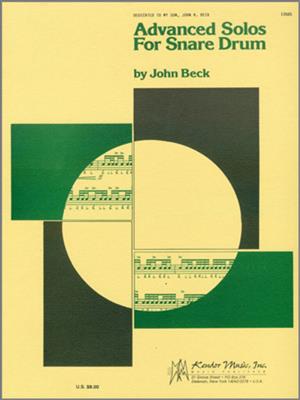 John H. Beck: Advanced Solos Snare Drum: Caisse Claire