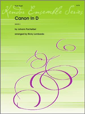 Pachelbel: Canon In D: (Arr. Lombardo): Duo pour Flûtes Traversières