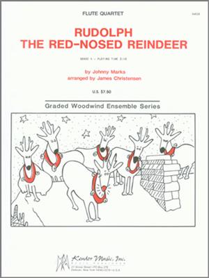 Marks: Rudolph The Red-Nosed Reindeer: (Arr. James Christensen): Flûtes Traversières (Ensemble)