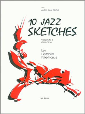 Lennie Niehaus: 10 Jazz Sketches, Volume 3: Saxophones (Ensemble)