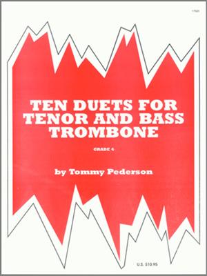 Pederson: 10 Duets: Duo pour Trombones