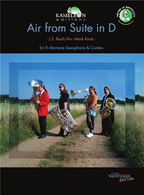 Johann Sebastian Bach: Air From Suite In D: (Arr. Mark Knuts): Saxophone Baryton