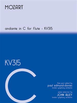 John Alley: Andante in C for Flute KV315: Solo pour Flûte Traversière