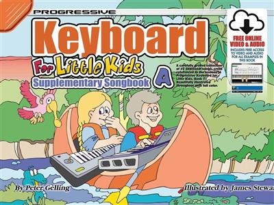 Progressive Keyboard for Little Kids -Supp.Songs A