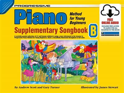Progressive Piano Method for Young Beginners -B