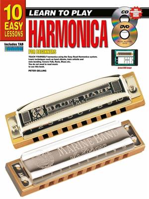 10 Easy Lessons - Learn To Play Harmonica