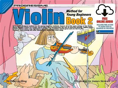 Progressive Violin Method for Young Beginners-Bk 2