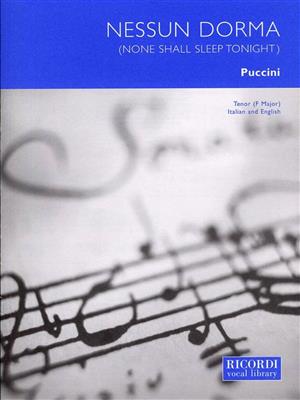 Giacomo Puccini: Nessun Dorma: Chant et Piano