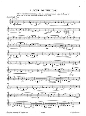 Paul Harvey: Clarinet à la carte: Solo pour Clarinette