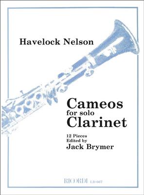 Havelock Nelson: Cameos For Clarinet Cl + Pf: Clarinette et Accomp.