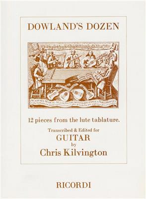 John Dowland: Dowland's Dozen Gtr: Solo pour Guitare
