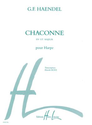Georg Friedrich Händel: Chaconne: Solo pour Harpe