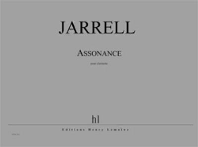Michael Jarrell: Assonance: Solo pour Clarinette