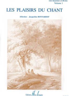 Jacqueline Bonnardot: Les Plaisirs du chant Vol.1: Chant et Piano
