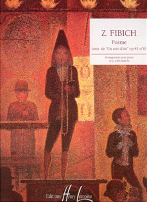 Zdenek Fibich: Un soir d'été Op.41 n°6 : Poème: Solo de Piano