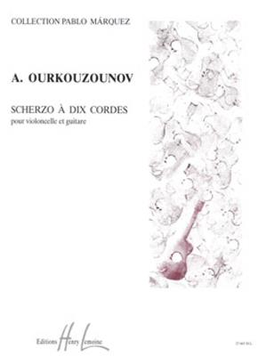Atanas Ourkouzounov: Scherzo à 10 cordes: Violoncelle et Accomp.