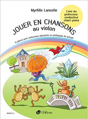 Jouer en chansons au violon