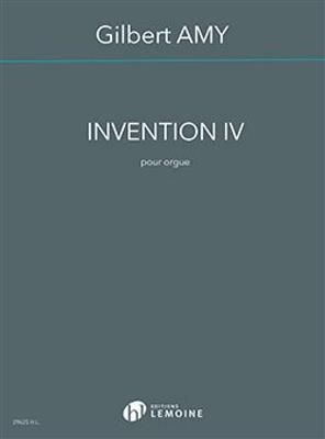 Gilbert Amy: Invention IV: Orgue
