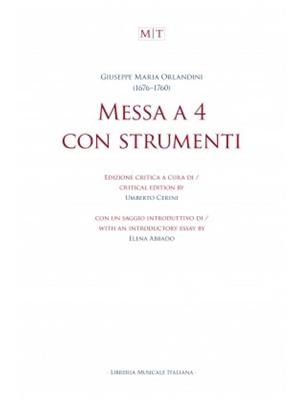 Giuseppe Orlandini: Messa a 4 con strumenti