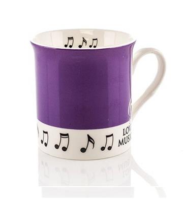 Little Snoring: Colour Block Mug - Purple