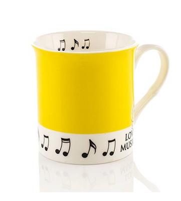 Little Snoring: Colour Block Mug - Yellow