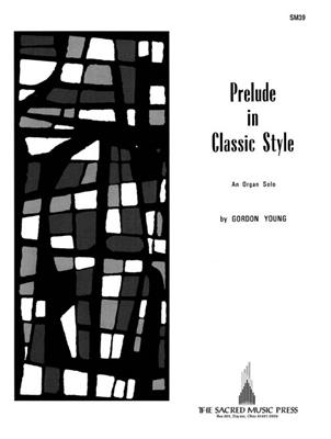 Young: Prelude In Classic Style: Orgue