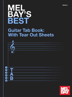 Mel Bay's Best Guitar Tab Book: Papier à Musique