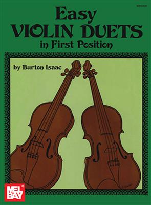 Burt Isaac: Easy Violin Duets in First Position: Solo pour Violons