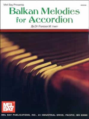 Frances M. Irwin: Balkan Melodies For Accordion: Solo pour Accordéon