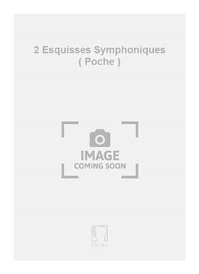 Ernesto Halffter: 2 Esquisses Symphoniques ( Poche ): Orchestre Symphonique