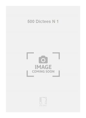 500 Dictees N 1