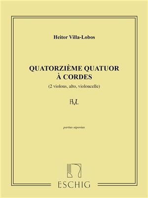 Heitor Villa-Lobos: Villa-Lobos Quatuor N 14 Pties: Ensemble de Chambre