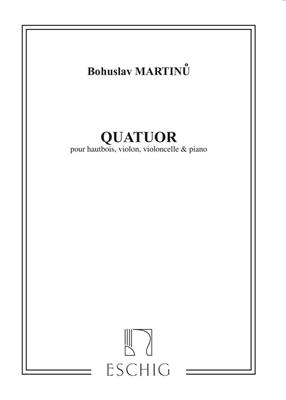 Bohuslav Martinu: Quatuor: Orchestre de Chambre