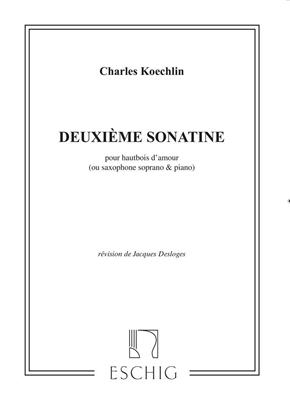 Charles Koechlin: Deuxieme Sonatine Opus 194 N 2: Saxophone
