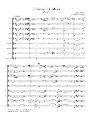 Jean Sibelius: Romanze in C Major, Op. 42 for Flute Choir: (Arr. Shaul Ben-Meir): Flûtes Traversières (Ensemble)