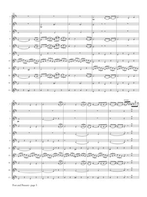 Franz von Suppe: Poet and Peasant Overture for Flute Choir: (Arr. Shaul Ben-Meir): Flûtes Traversières (Ensemble)