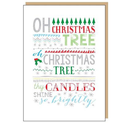 Oh Christmas Tree Card