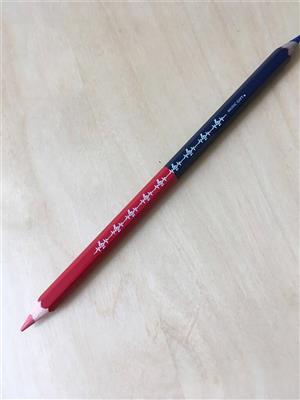 Pencil Red & Blue Two Colors