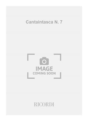 Cantaintasca N. 7: Piano, Voix & Guitare