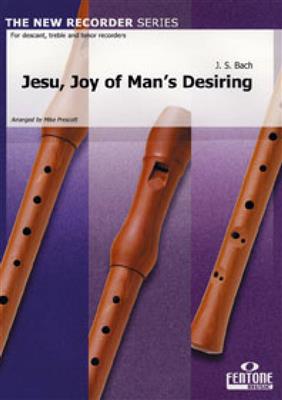 Johann Sebastian Bach: Jesu, Joy Of Man's Desiring: (Arr. Mike Prescott): Flûte à Bec (Ensemble)