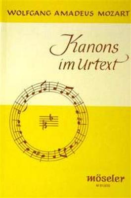 Wolfgang Amadeus Mozart: Kanons im Urtext