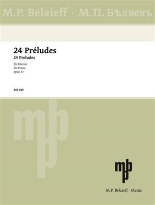 Alexander Skrjabin: 24 Preludes Opus 11: Solo de Piano