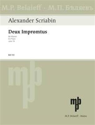 Alexander Skrjabin: Deux Impromptus op. 14: Solo de Piano