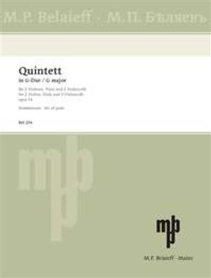 Sergei Iwanowitsch Tanejew: Quintett G-Dur op. 14: Quintette à Cordes