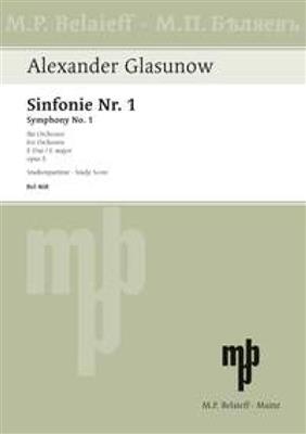 Alexander Glazunov: Sinfonie Nr. 1 E-Dur op. 5: Orchestre Symphonique